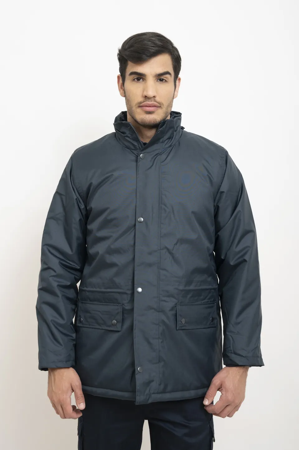 Parka azul marino