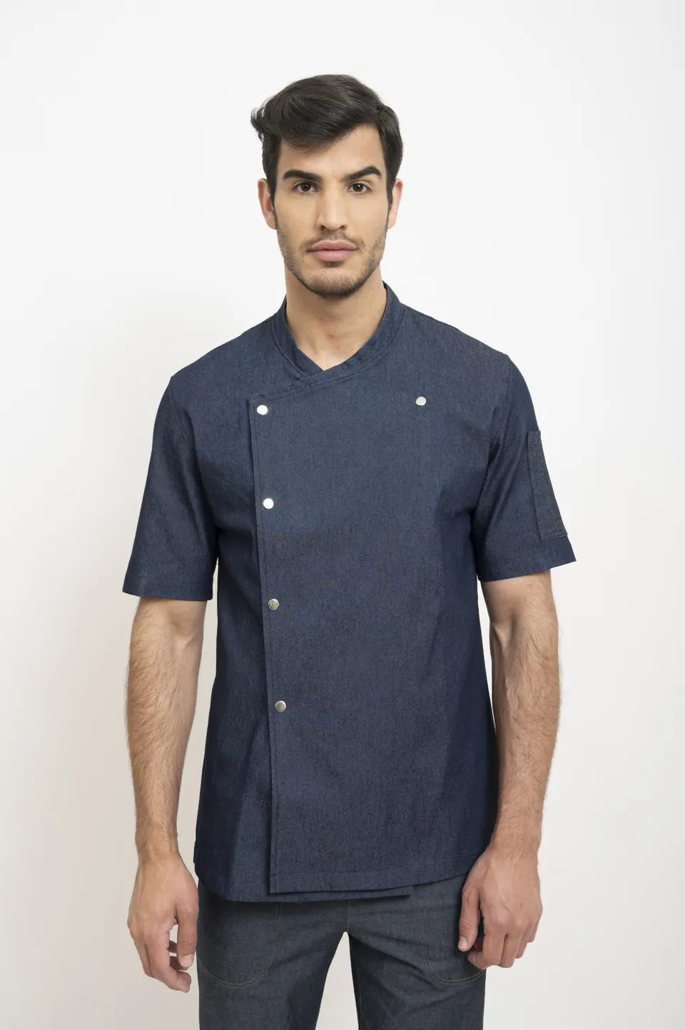 Casaca azul jean